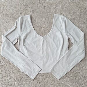 lululemon athletica White Long Sleeve Top